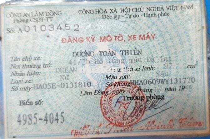 Honda Dream chính chủ zin xịn xò