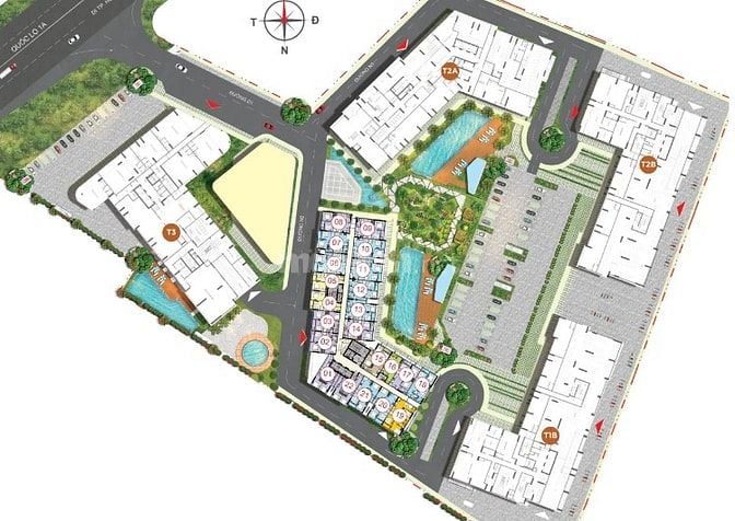 Căn hộ gần chợ Bình Chánh 50m2 giá 1,5tỷ bao gồm VAT