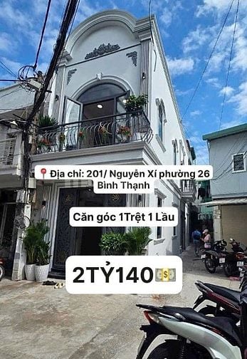 BÁN NHÀ CĂN GÓC BAO ĐẸP TẠI BÌNH THÀNH🏡