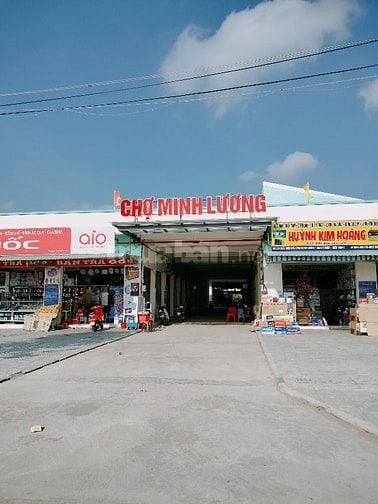 Nền đất ở 103,4 m2 KĐT Mới & Chợ Minh Lương – Châu Thành - An Giang
