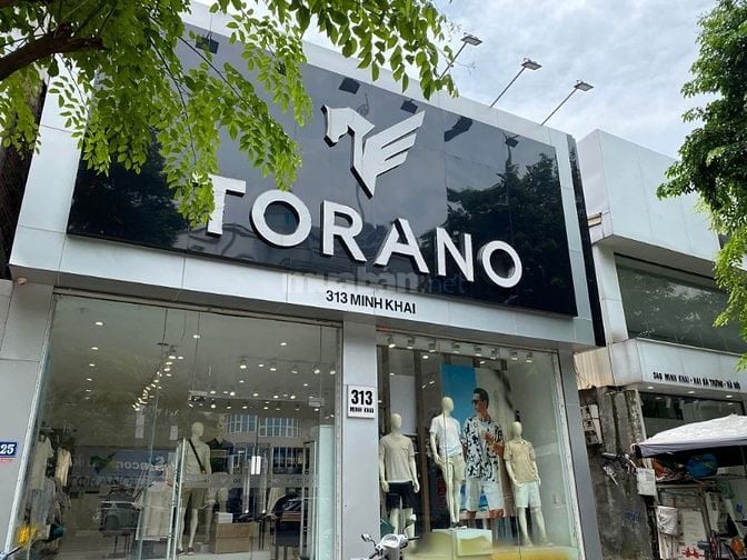 Siêu Cực Đẹp, Bán Mặt Phố 313 Minh Khai TORANO, Times City: 93m2, MT 8