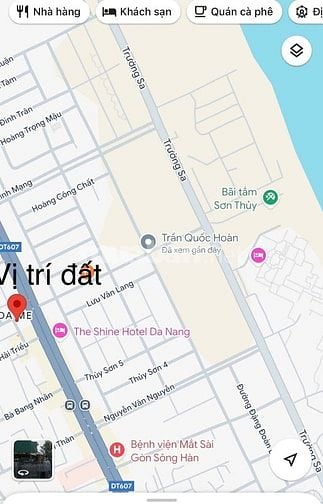 160m2/ 12 tỷ đất  2 M tiền Lương Thúc Kỳ- Sơn Thủy 5, trục thông ra Bi