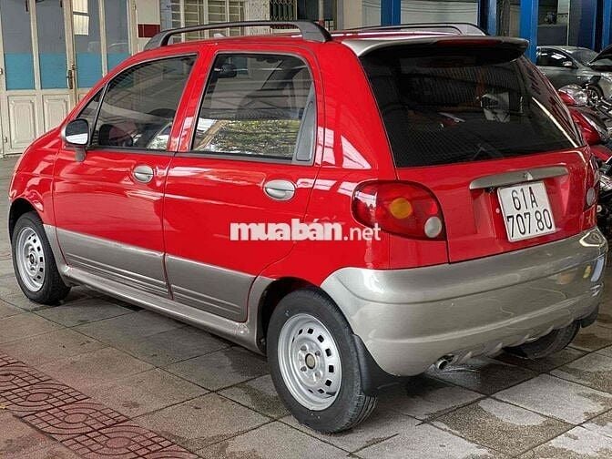 Daewoo Matiz 2007 Nhập Hàn, Màu Đỏ, Số Tự Động
