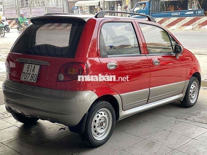 Daewoo Matiz 2007 Nhập Hàn, Màu Đỏ, Số Tự Động