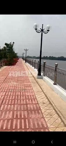 Thị trấn Cần Giuộc QL50 3237m2 full thổ 2 mặt tiền Nhựa và kè sông 