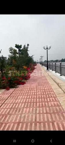 Thị trấn Cần Giuộc QL50 3237m2 full thổ 2 mặt tiền Nhựa và kè sông 