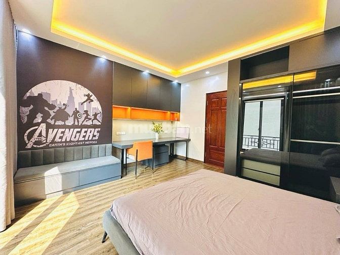 Nhà Đẹp Lô Góc, Gần Phố, Trương Định 34m, 5 tầng, mt 4.7m, giá 9.5 tỷ