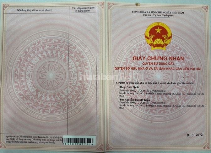 BÁN NHÀ HẺM TP.VŨNG TÀU, TP.HCM, 55M2 + ĐƯỜNG NGUYỄN BỈNH KHIÊM