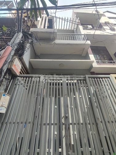 Hẻm Nguyễn Biểu-Phan V Trị 3Tầng Vuông Vức,Ngay Tr Học,Khu Nhộn Nhịp 