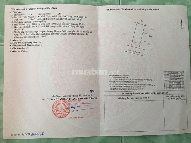 VN163 Bán nhà 2 tầng hẻm 4m đường Liên Hoa Tây Nha Trang