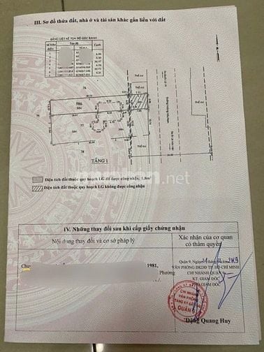Bán đất mặt tiền Hoàng Hữu Nam Tân Phú Quận 9 giá 23,5 tỷ