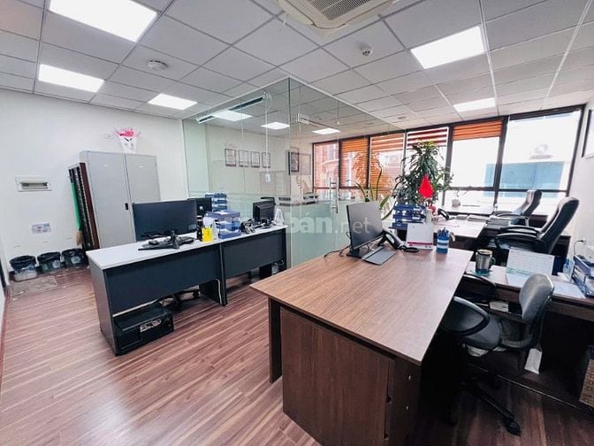 Bán nhà phố Vũ Phạm Hàm 9 tầng, 100m2, có hầm, vỉa hè, ô tô tránh.