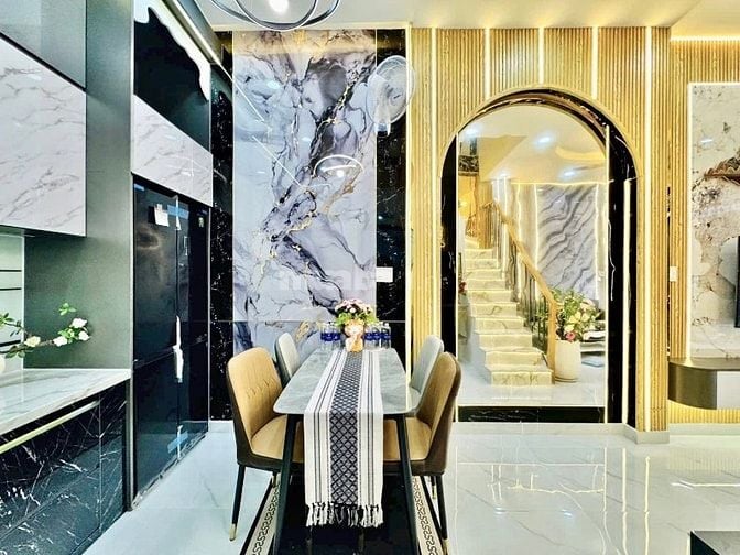 Nhà 3 Lầu tuyệt đẹp Cao cấp hẻm xe hơi Phạm Văn Chiêu, P14, Q.Gò Vấp