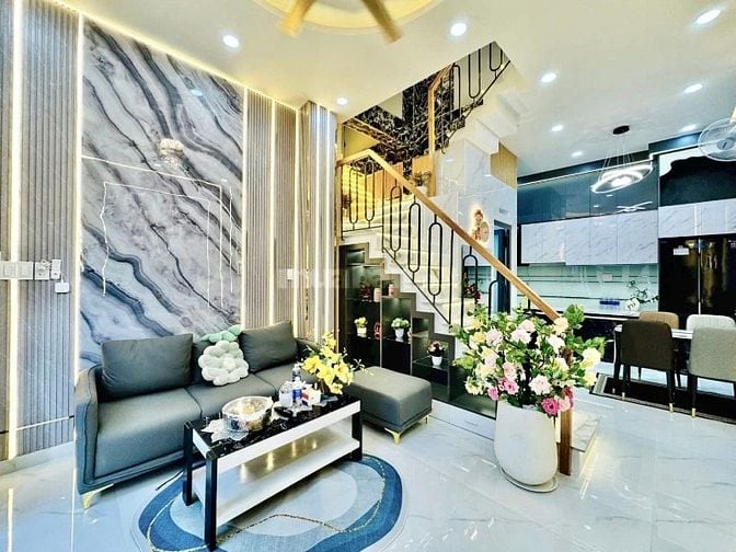 Nhà 3 Lầu tuyệt đẹp Cao cấp hẻm xe hơi Phạm Văn Chiêu, P14, Q.Gò Vấp