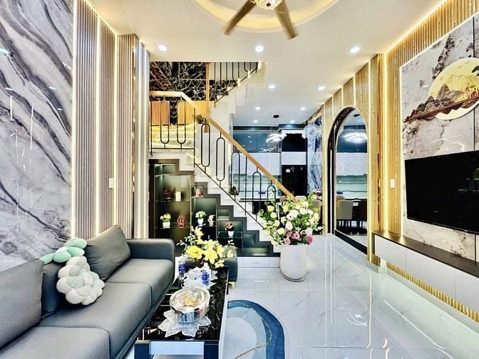 Nhà 3 Lầu tuyệt đẹp Cao cấp hẻm xe hơi Phạm Văn Chiêu, P14, Q.Gò Vấp