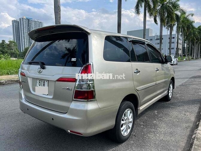 Toyota Innova 2014 E 2.0L MT Số Sàn Xe 1 chủ xài