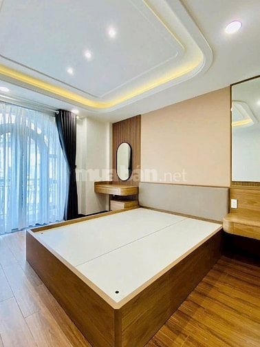 Gấp! Bán nhà Nơ Trang Long,Bình Thạnh 50m2.Gần Học Viện Cán Bộ.Hẻm 4m