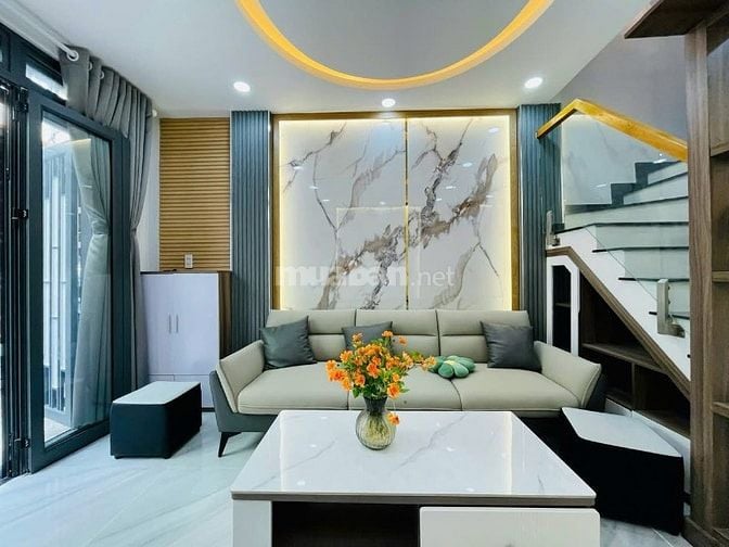 Nhà 3 Lầu tuyệt đẹp Cao cấp hẻm Phan Huy Ích, P12, Q.Gò Vấp.