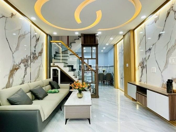 Nhà 3 Lầu tuyệt đẹp Cao cấp hẻm Phan Huy Ích, P12, Q.Gò Vấp.