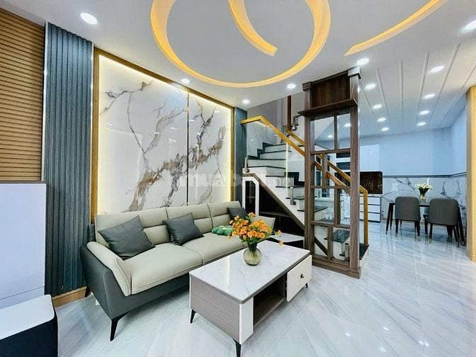 Nhà 3 Lầu tuyệt đẹp Cao cấp hẻm Phan Huy Ích, P12, Q.Gò Vấp.