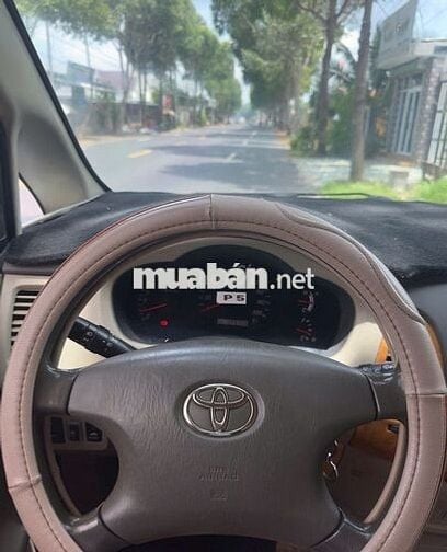 Toyota Innova G 2008 mẫu mới không dịch vụ