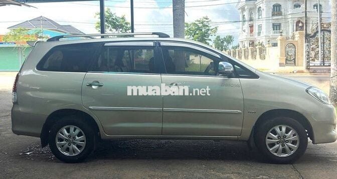 Toyota Innova G 2008 mẫu mới không dịch vụ