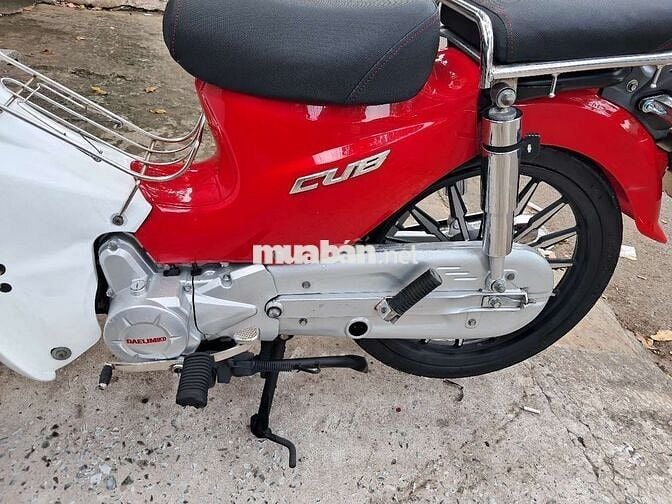 Cub 50 Daelim..Zin..Đẹp..Cực êm..bs 72AC