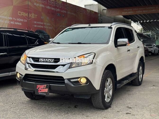 Isuzu Mu-X 2016 3.0AT,máy dầu,1 cầu, màu trắng