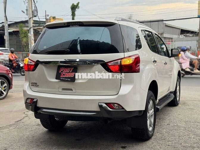 Isuzu Mu-X 2016 3.0AT,máy dầu,1 cầu, màu trắng