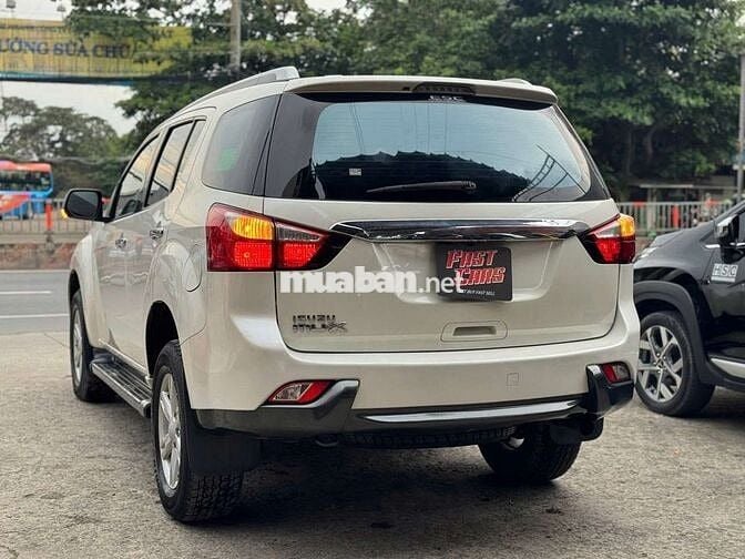 Isuzu Mu-X 2016 3.0AT,máy dầu,1 cầu, màu trắng