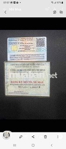 cần bán AB Fi màu đỏ đen bsố TPHCM chính chủ