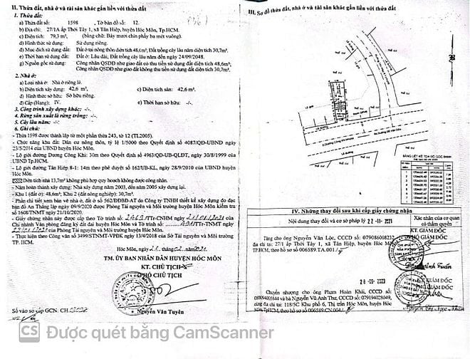 nhà bán mặt tiền chính dương công khi
