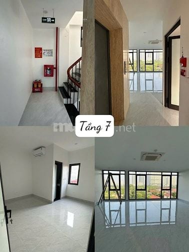 Cho thuê nhà MP mai dịch ,8 tầng Thang Máy ,thông sàn ,sẵn PCCC