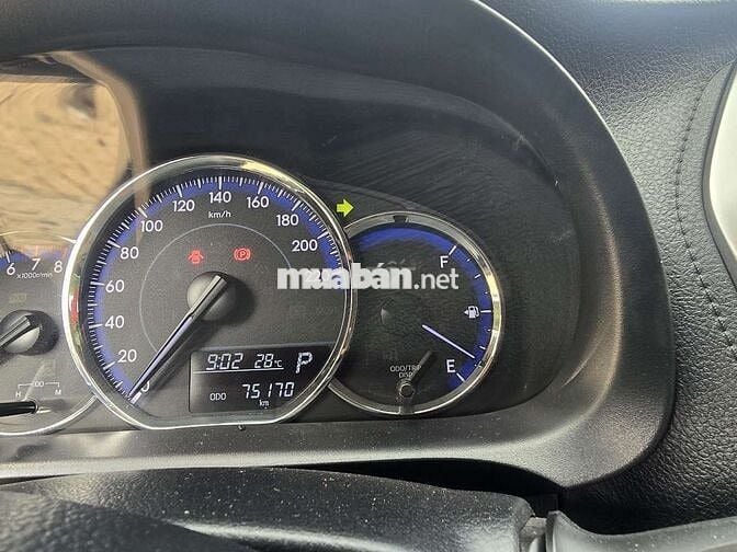 VIOS 1.5G SX 2019 TỰ ĐỘNG 75000KM BẢO HÀNH 1 NĂM