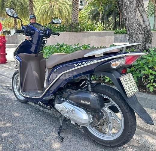 Bán xe Honda Vision màu xanh, đời 2015, 1 đời chủ, biển TPHCM.