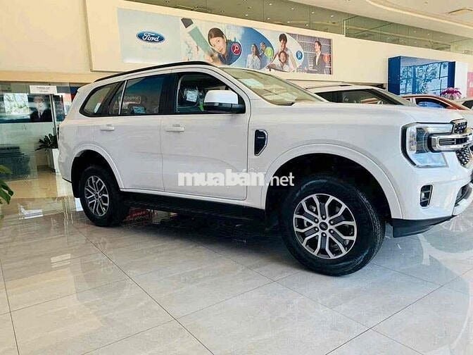 2025 Everest AB Trắng xe sẵn Bank 80%, lãi 7,5%