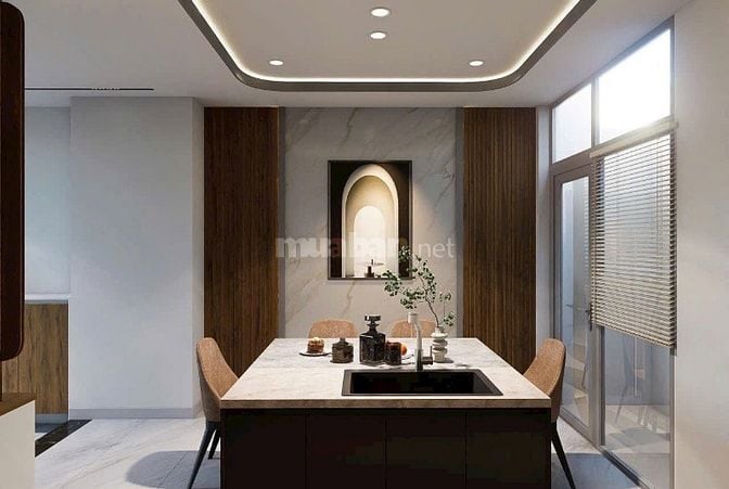 Bán nhà liền kề chợ đầu mối thủ đức, 4,6 tỷ, 57m2, 3 lầu, ô tô tận cửa