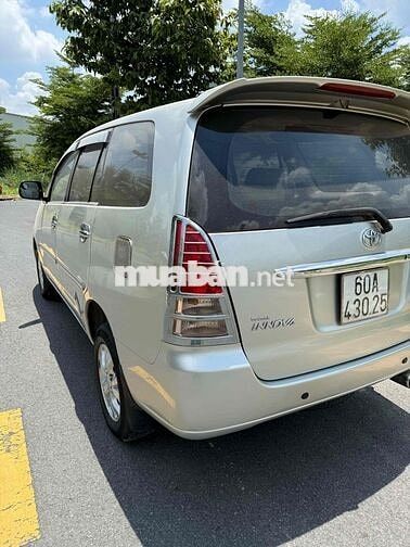 Toyota Innova 2007 G số sàn gia đình zin 100%