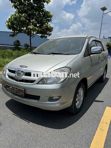 Toyota Innova 2007 G số sàn gia đình zin 100%