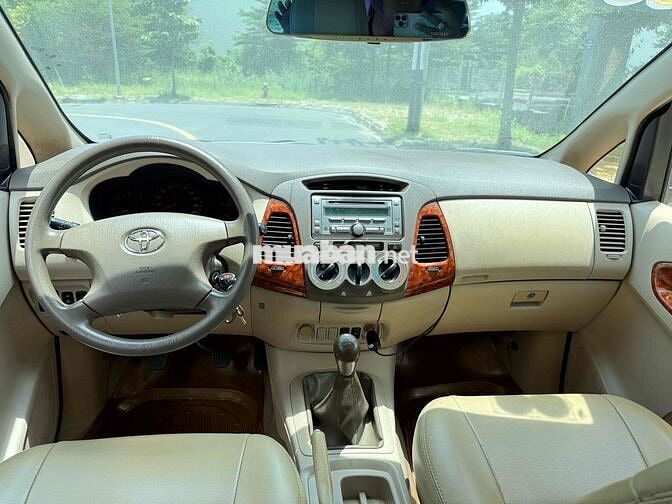 Toyota Innova 2007 G số sàn gia đình zin 100%
