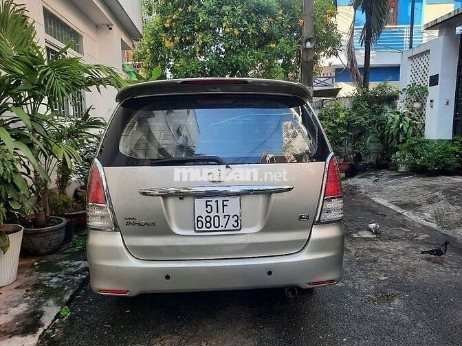 Toyota Innova 2008 G, gia đình