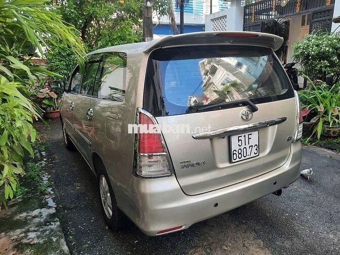 Toyota Innova 2008 G, gia đình