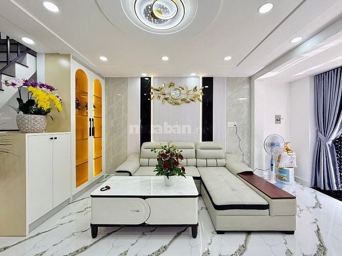 Nhà tuyệt đẹp DT:4,15x11,5m Cao cấp Quang Trung, P10, Q.Gò Vấp.
