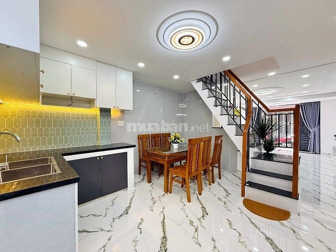 Nhà tuyệt đẹp DT:4,15x11,5m Cao cấp Quang Trung, P10, Q.Gò Vấp.