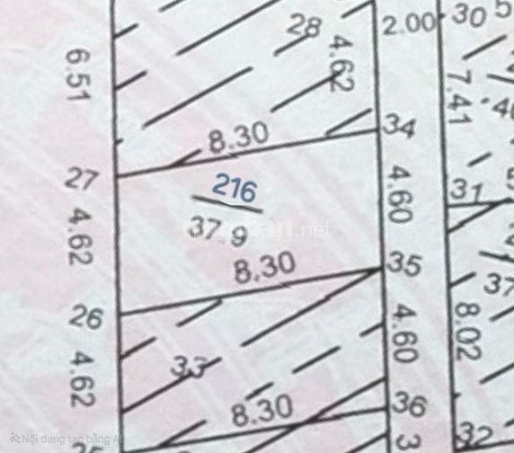 Bán đất thổ cư tại Phú Diễn Bắc Từ Liêm Hà Nội giá 5,8 tỷ