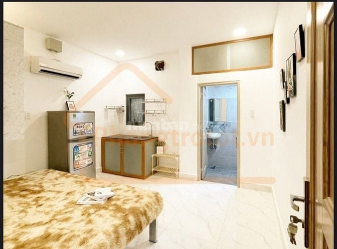Cho thuê phòng trọ studio , 25m2 , Nguyễn Thị Tú - Bình Tân
