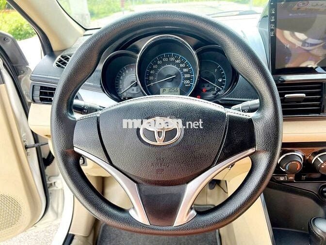 Toyota Vios 2016 1.5E CVT - Trắng đẹp