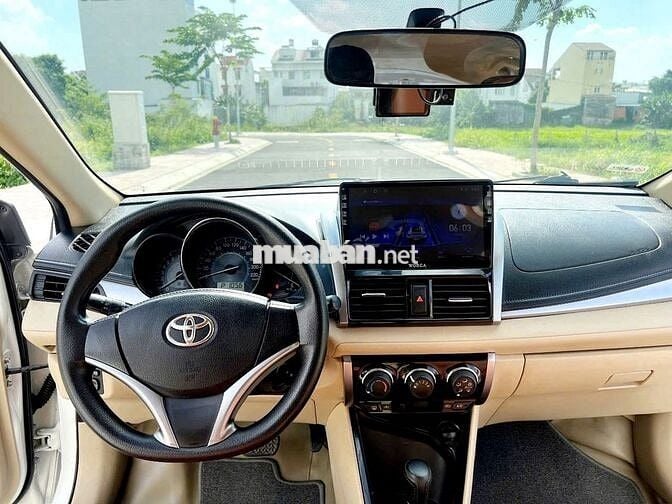 Toyota Vios 2016 1.5E CVT - Trắng đẹp