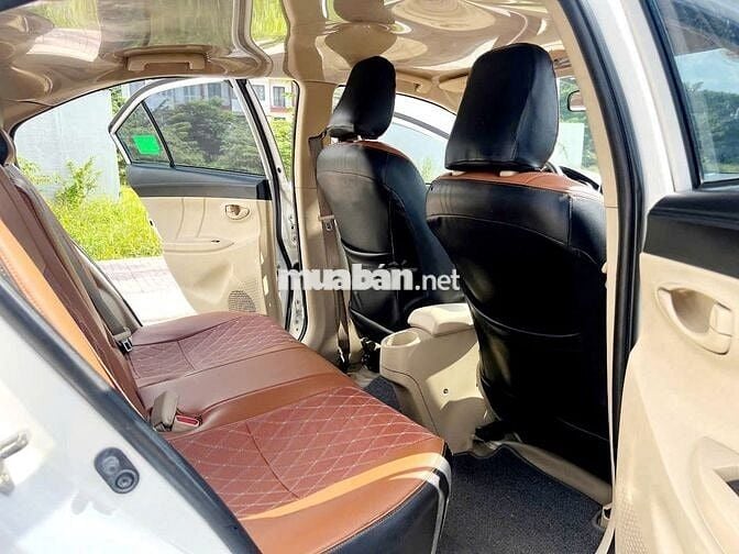Toyota Vios 2016 1.5E CVT - Trắng đẹp