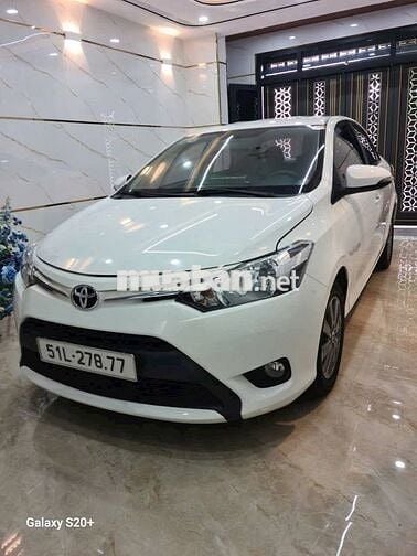 TOYOTA VIOS E 2017 CVT TỰ ĐỘNG, KHÔNG LỖI.